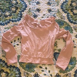 Spanx arm tights, pink, size L/XL